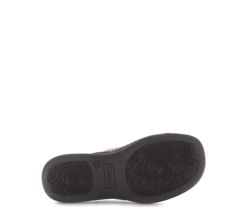 Mules marron en nubuck