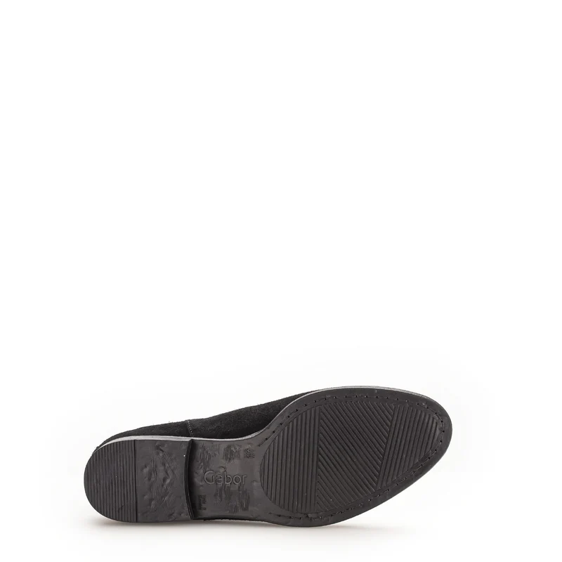 Bottines noires en suède