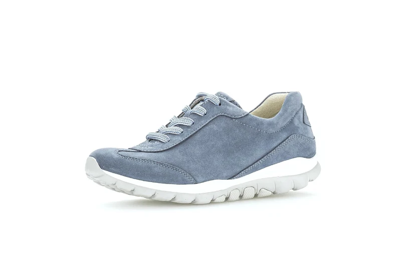 Baskets Rolling Soft bleues en Nubuck