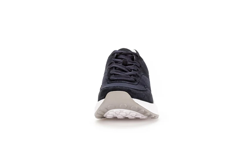 Baskets Rollingsoft bleues en Nubuck et textile