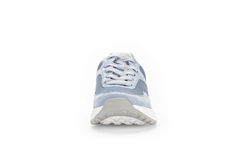 Baskets Rollingsoft bleues en Nubuck et textile