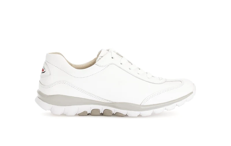 Baskets Rolling Soft Blanche en cuir