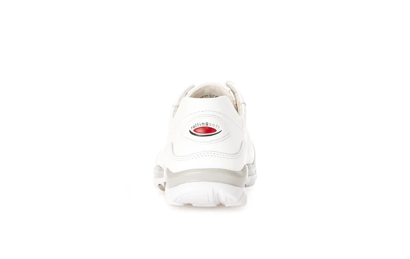 Baskets Rolling Soft Blanche en cuir
