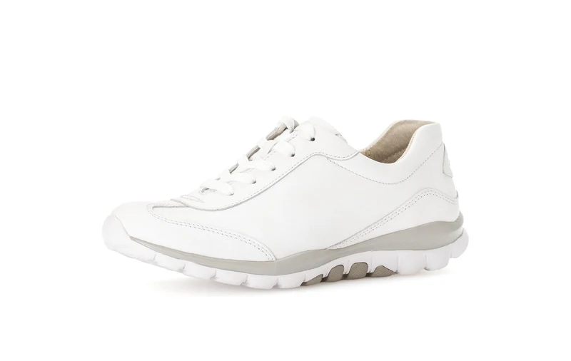 Baskets Rolling Soft Blanche en cuir