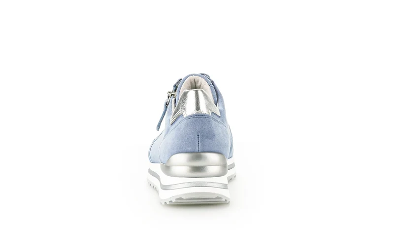 Baskets bleu clair en Nubuck