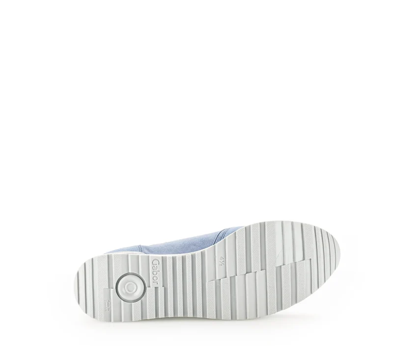 Baskets bleu clair en Nubuck