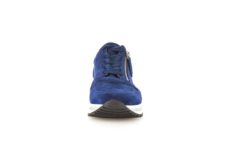 Baskets bleu marine en nubuck