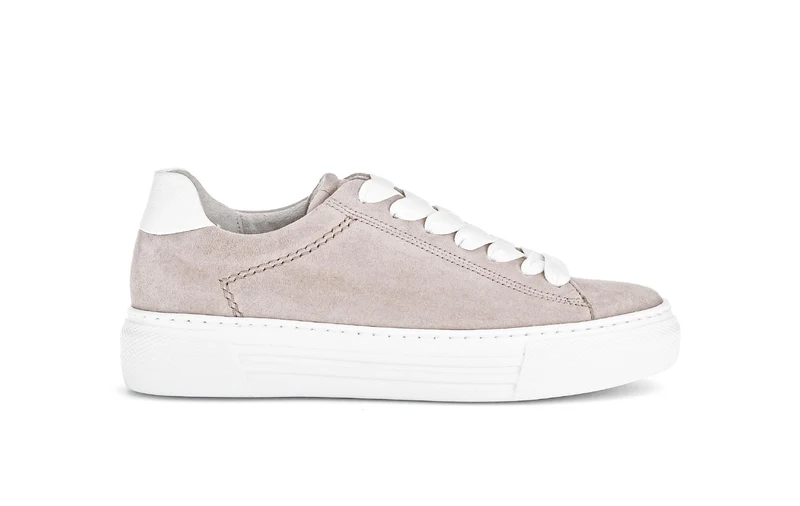 Baskets beiges en Nubuck