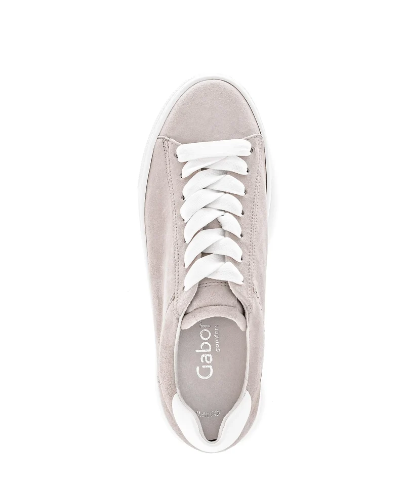 Baskets beiges en Nubuck