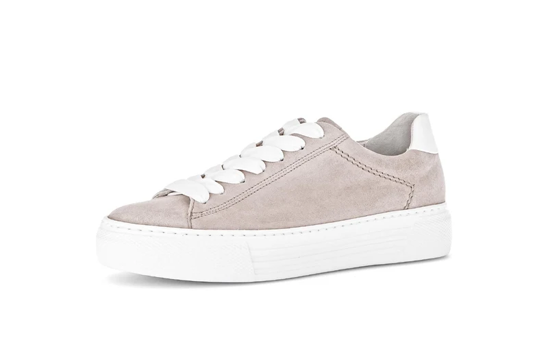 Baskets beiges en Nubuck