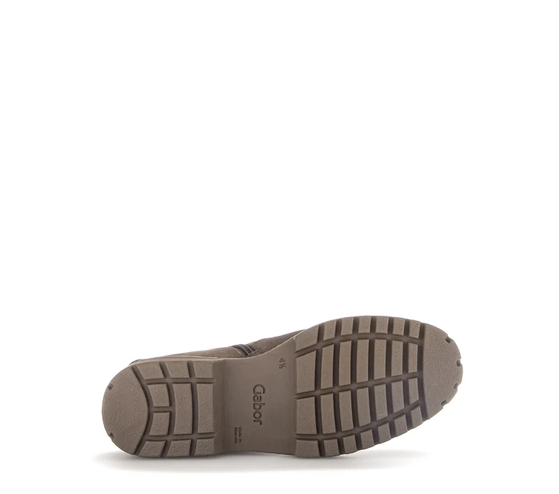 Bottines Mid taupe en velours