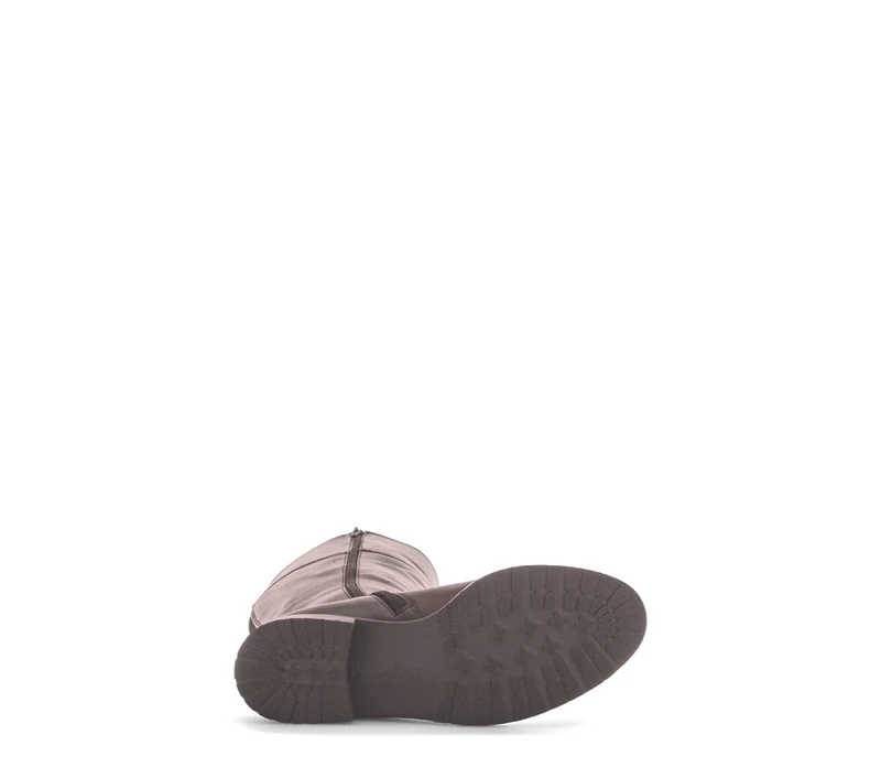 Bottes marron en cuir