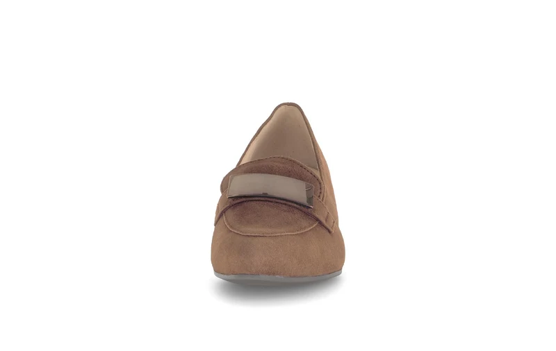 Escarpins marron en cuir