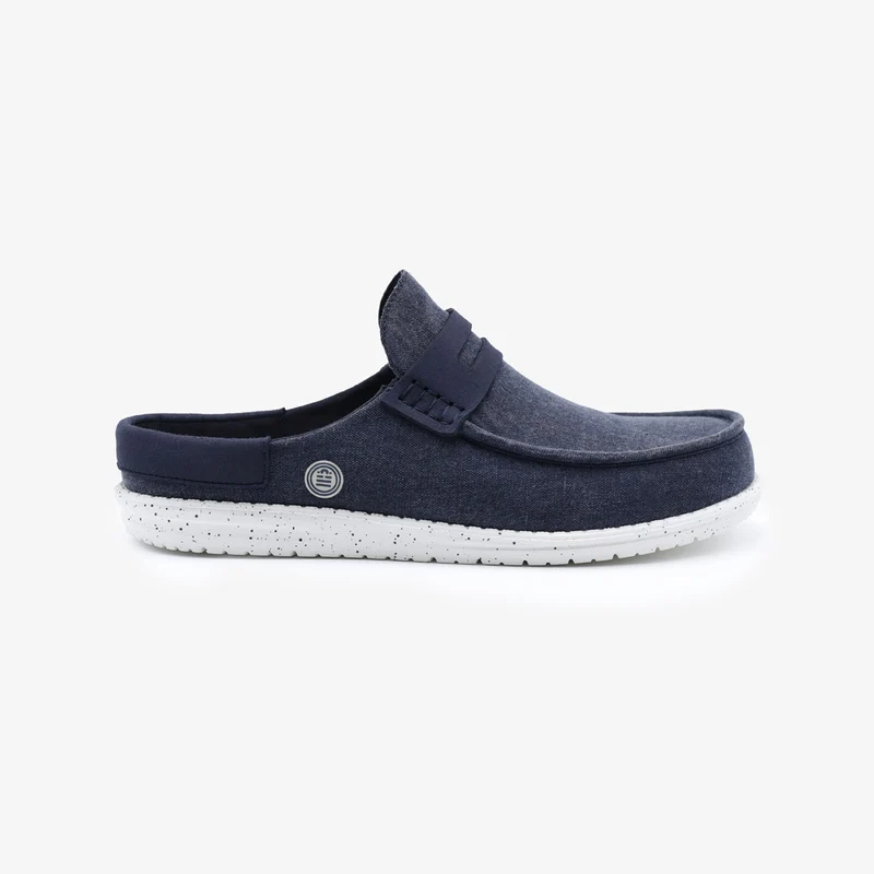Mules Bidart bleu marine