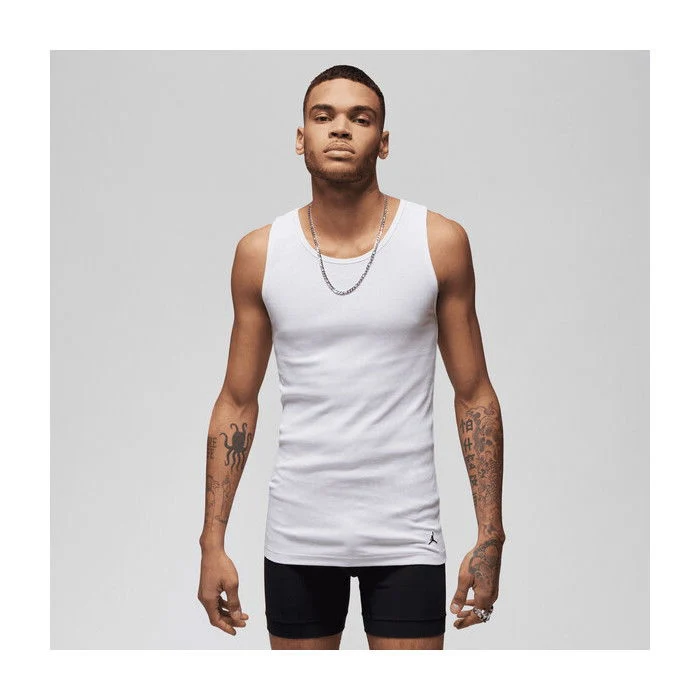 Jordan Flight Base Débardeur Homme white (2-Pack)