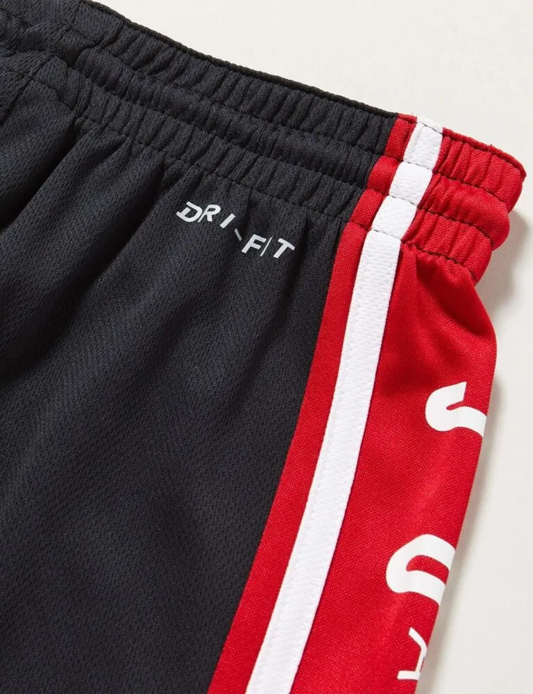 Short Enfant Jordan HBR Basketball Noir