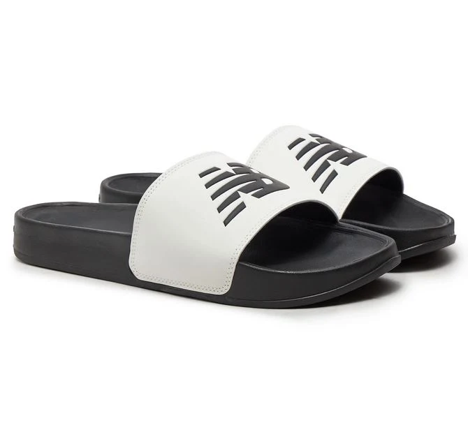 Claquette New Balance 200 Slide White Black