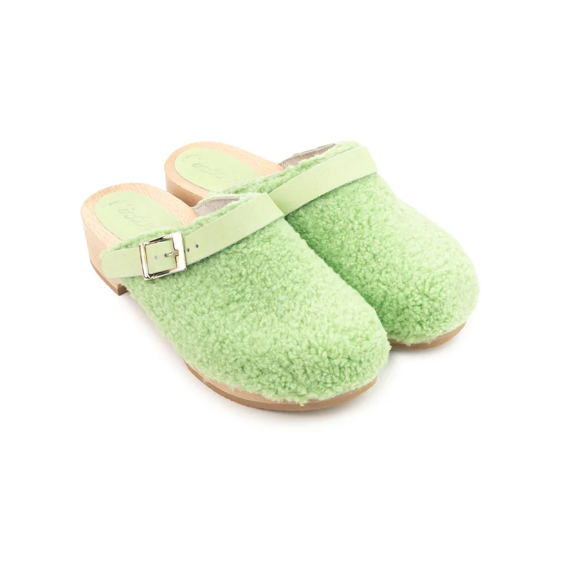 Panda Green Sherpa