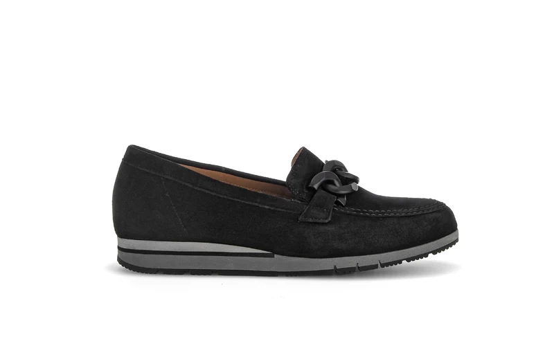 Ballerines noires en Nubuck