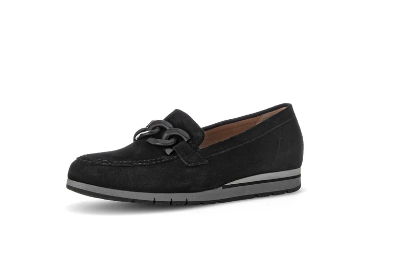 Ballerines noires en Nubuck