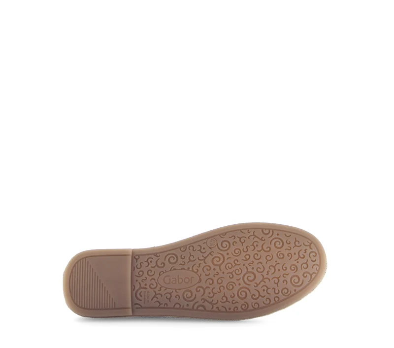 Mocassins poudrés en cuir métallisé
