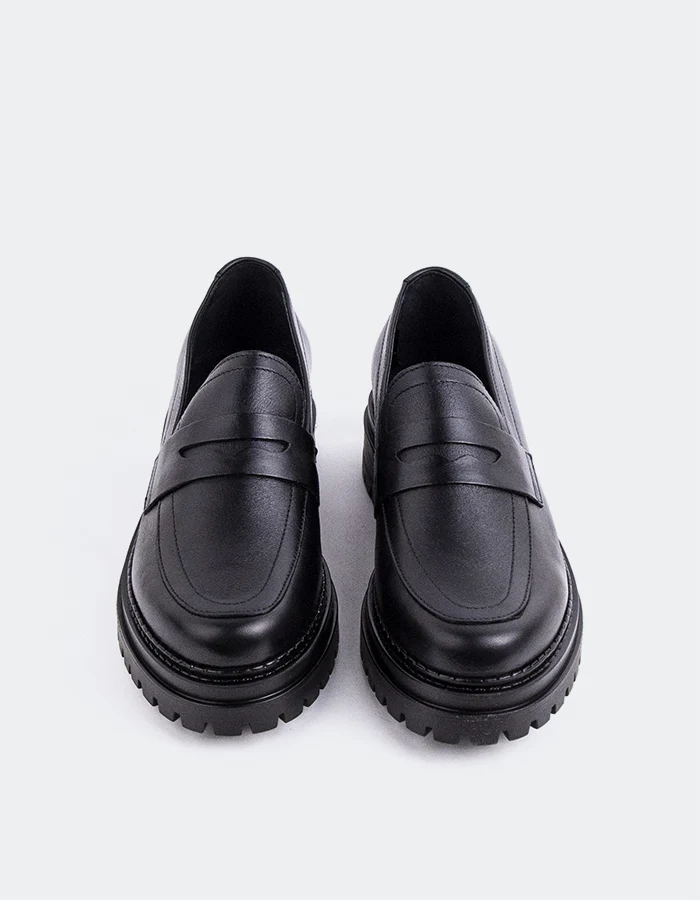 Jayvie Black Leather
