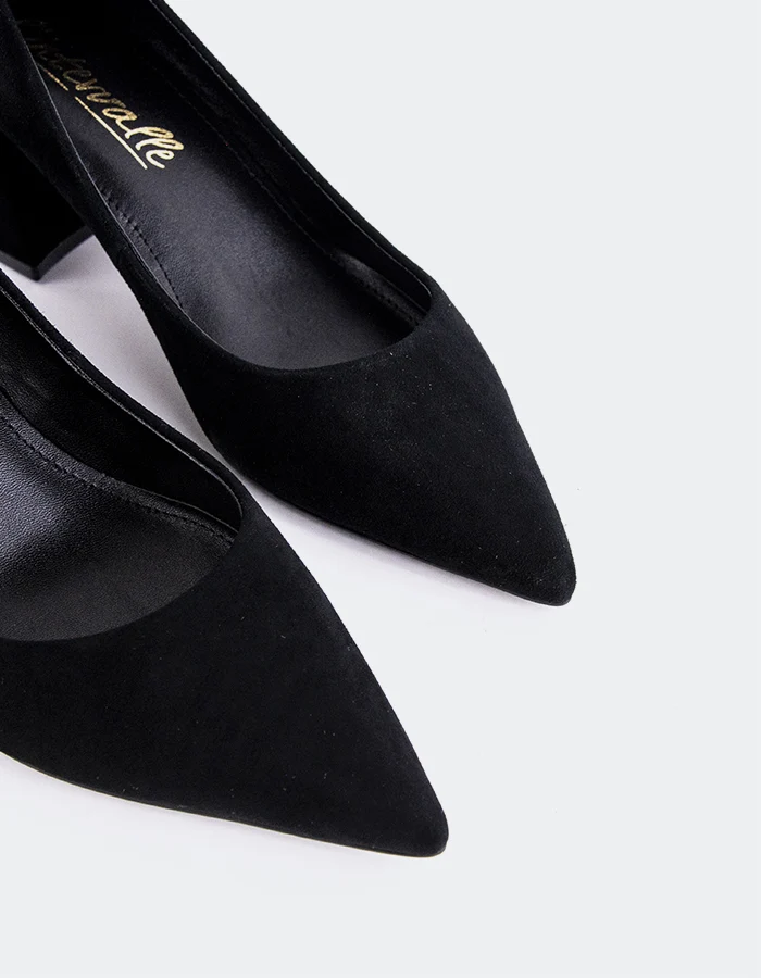 Josephine Black Suede