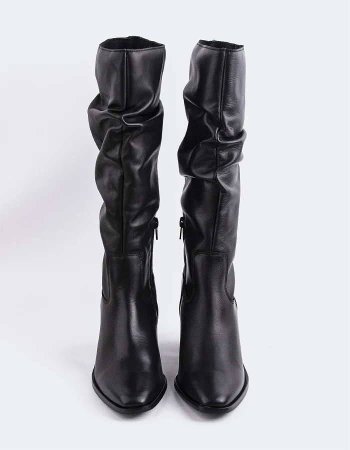 Bryanne Black Leather