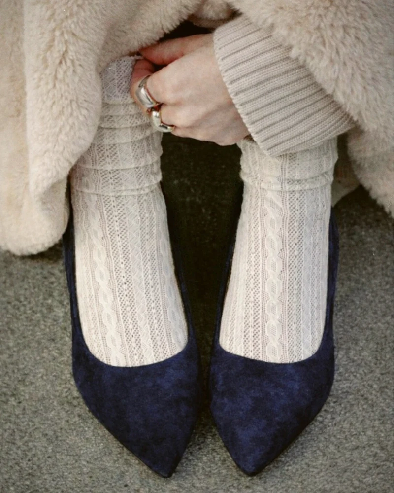 Borealis Navy Suede