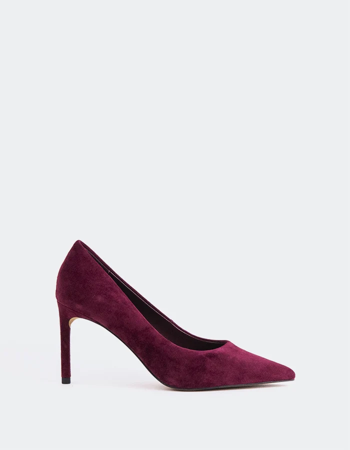 Borealis Burgundy Suede