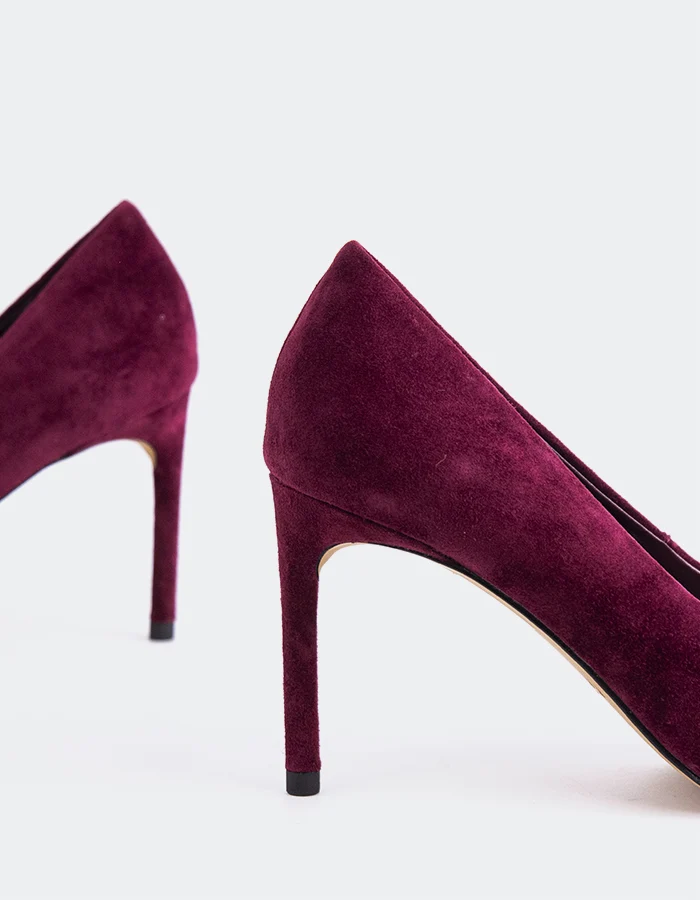 Borealis Burgundy Suede