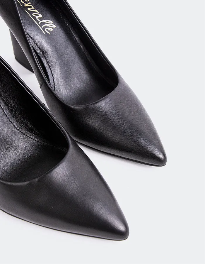 Amanda Black Leather