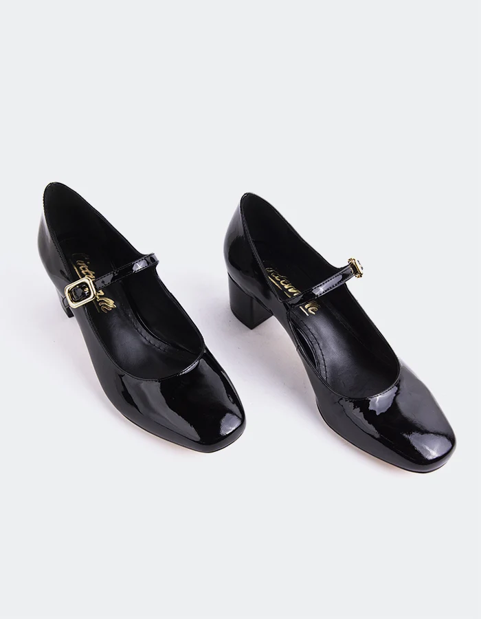 Rosalba Black Patent