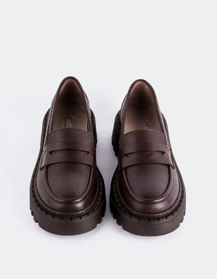 Lydia Brown Leather