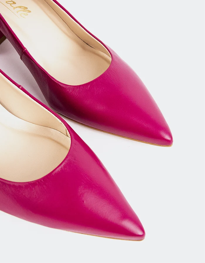 Josephine Magenta Leather