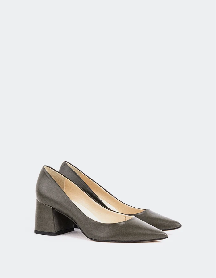 Josephine Khaki Leather