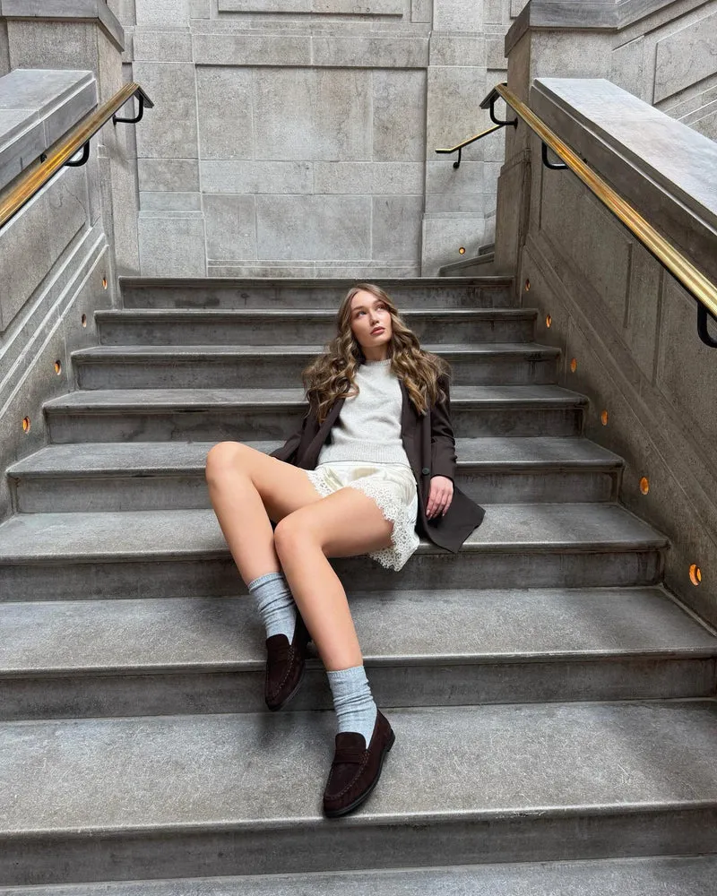 Gabry Brown Suede