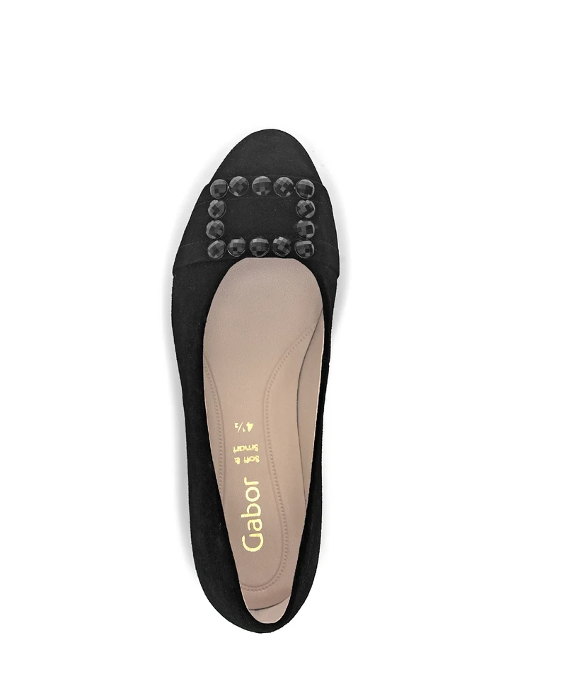 Escarpins noirs en velours