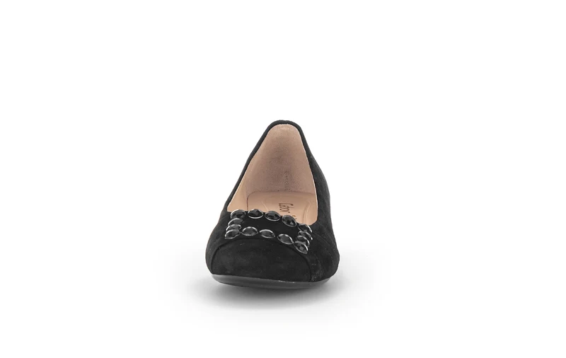 Escarpins noirs en velours