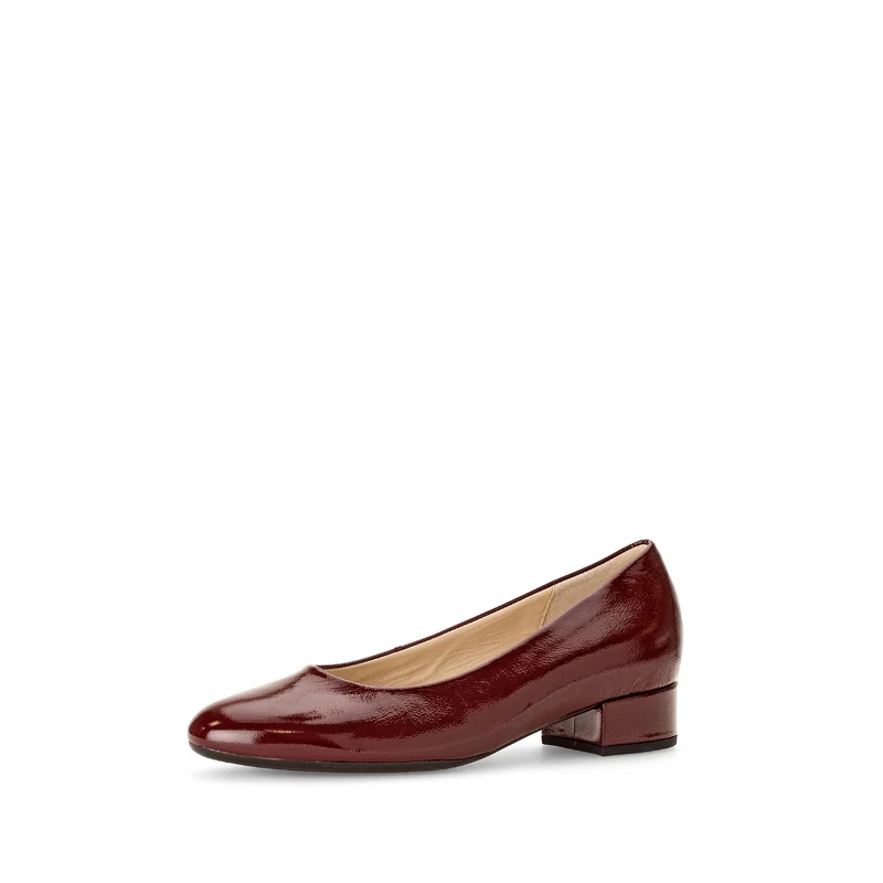 Escarpins bordeaux vernies