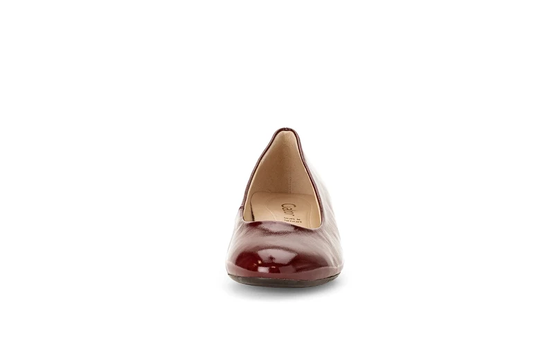 Escarpins bordeaux vernies