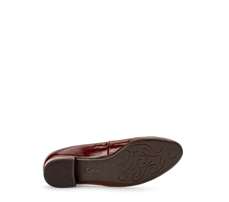 Escarpins bordeaux vernies