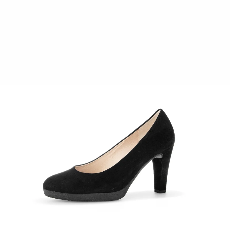 Escarpins noirs en velours