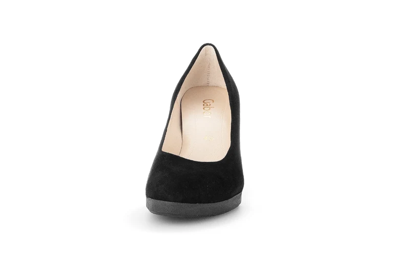 Escarpins noirs en velours