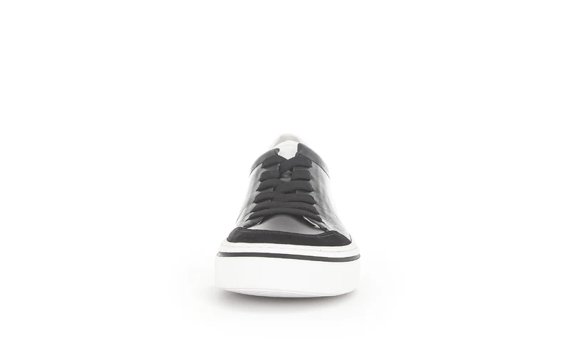 Sneakers noires en cuir
