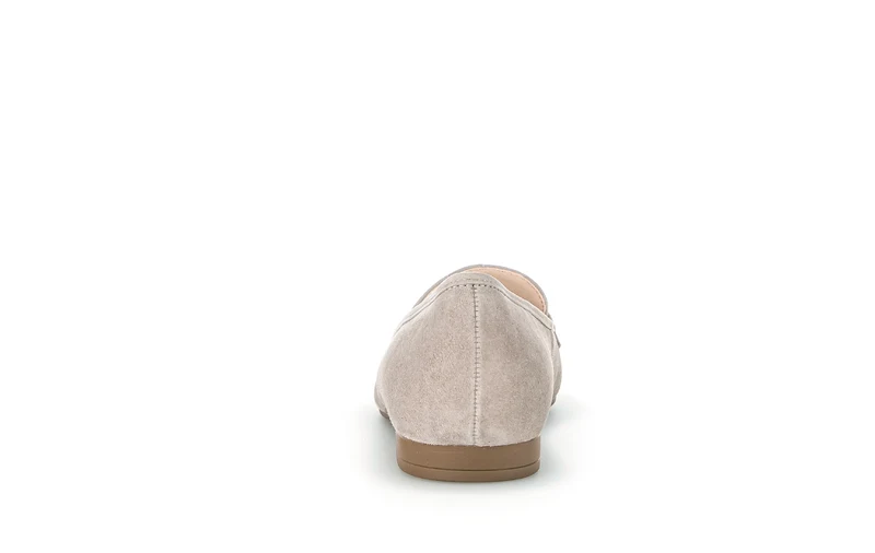 Mocassins beiges en suède