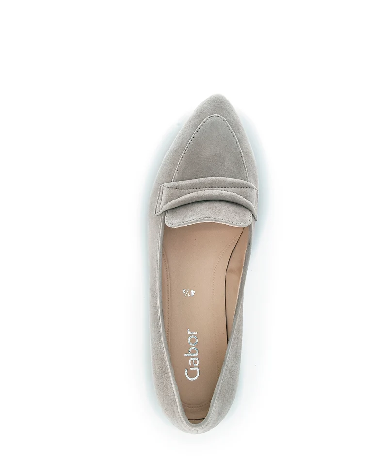 Mocassins beiges en suède