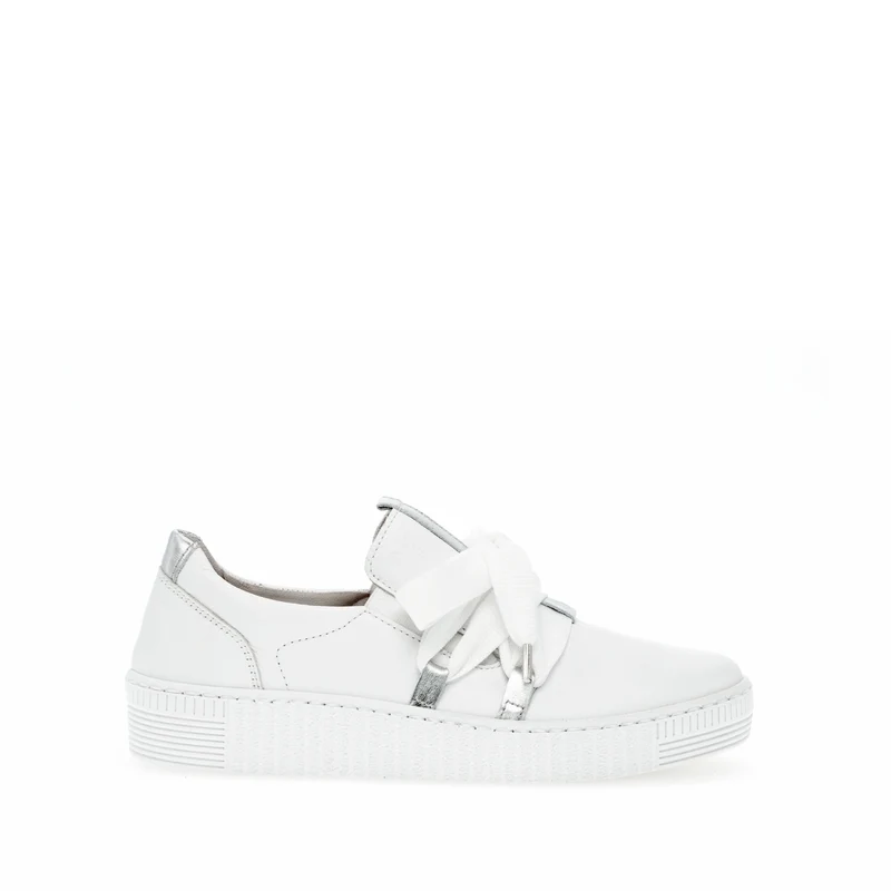 Sneakers blanches en cuir