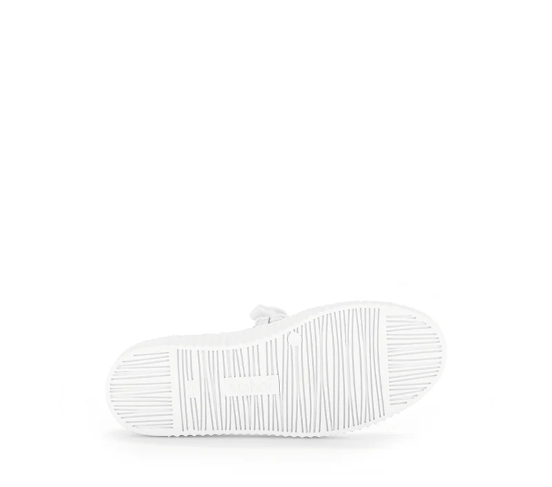 Sneakers blanches en cuir