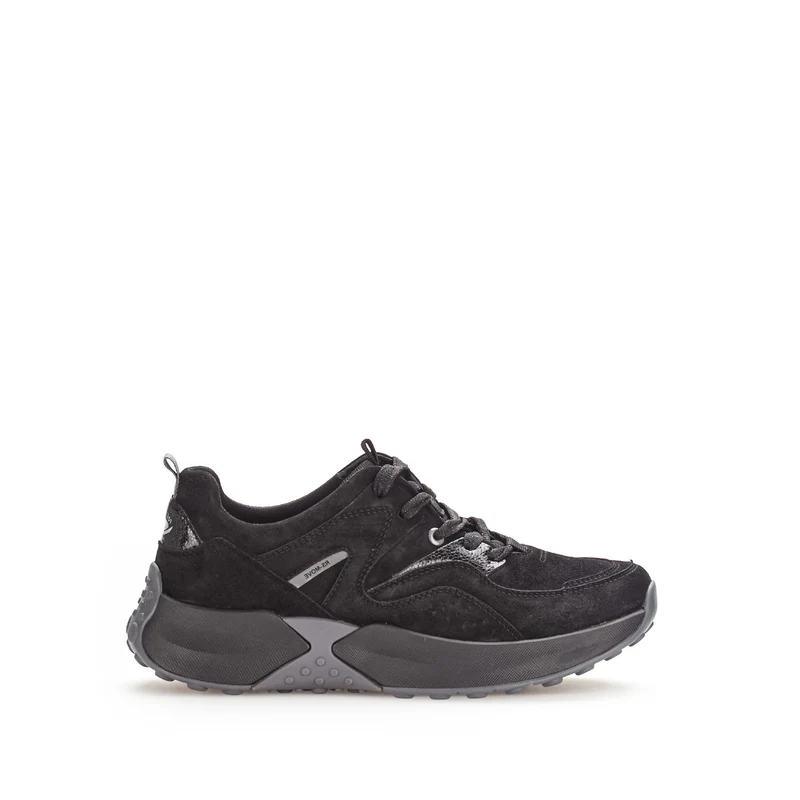 Baskets noires en velours